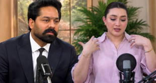 Momina Iqbal Saqib Chadhar case podcast interview split image
